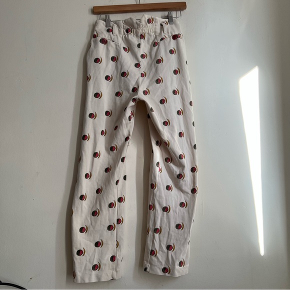 THE ANIMALS OBSERVATORY
WHITE FRUIT PRINT BEAVER PANTS size 10 - Picture 6 of 10